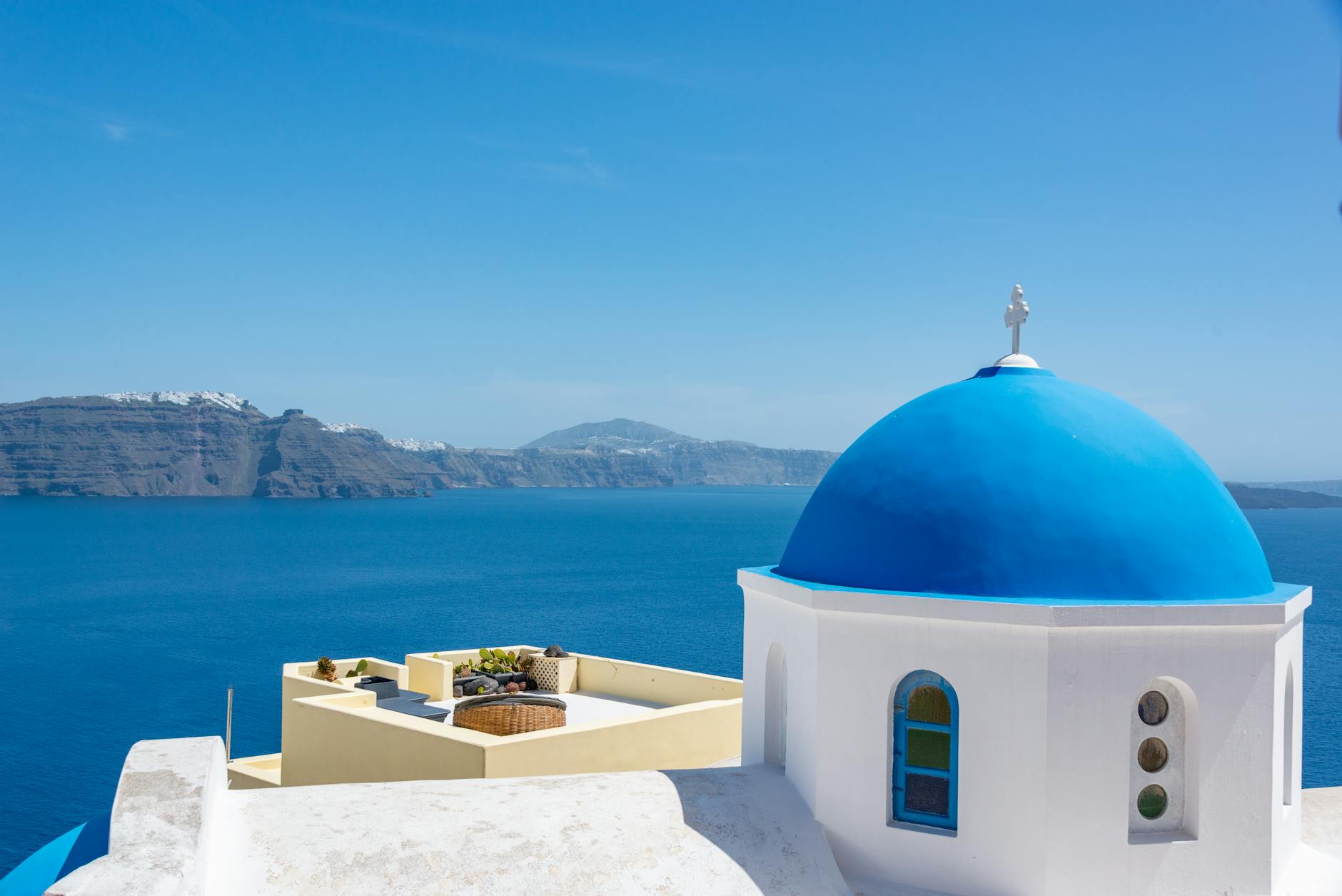 Griechische Inseln santorini