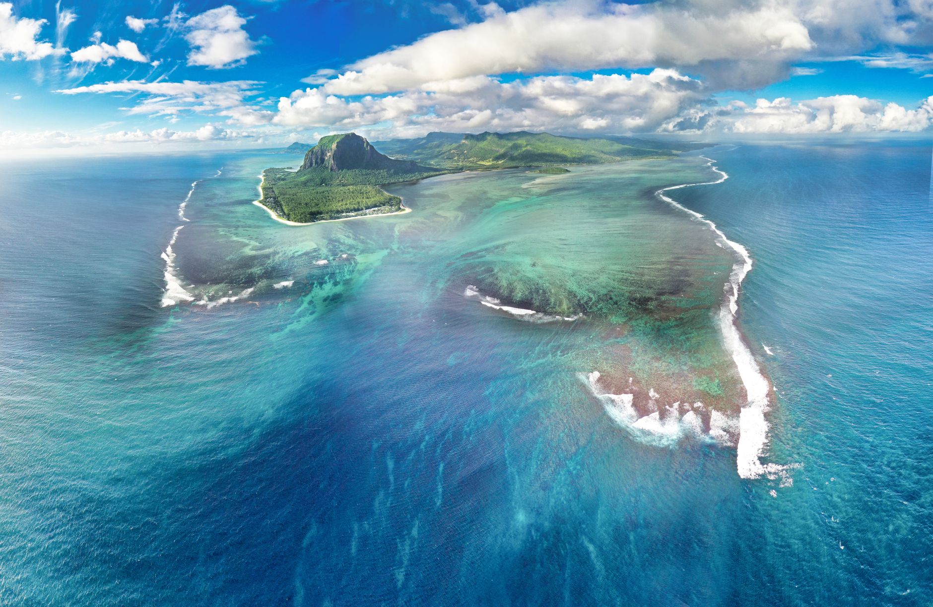 Mauritius - Explore the breathtaking Le Morne Peninsula, a UNESCO World Heritage site in Mau